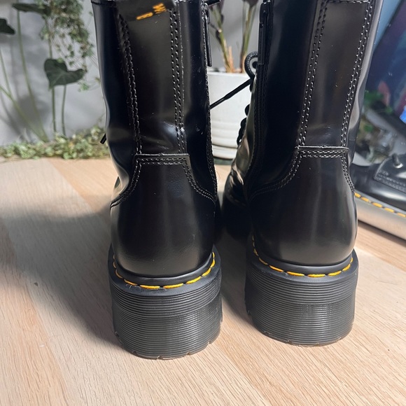 JADON BOOT SMOOTH LEATHER PLATFORMS - Picture 3 of 9